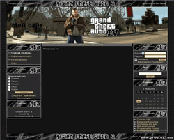 Шаблон для uCoz на тему GTA 4